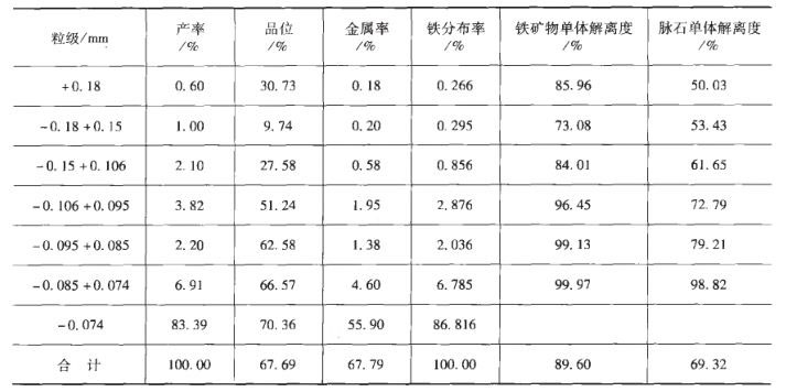 對各級別粒度進行鏡下觀察分析