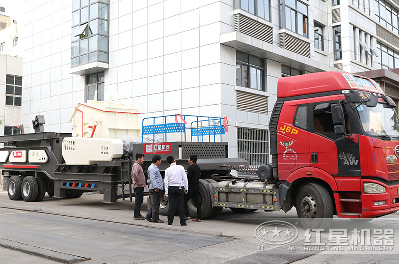 小型建筑垃圾粉碎機設備準備發貨